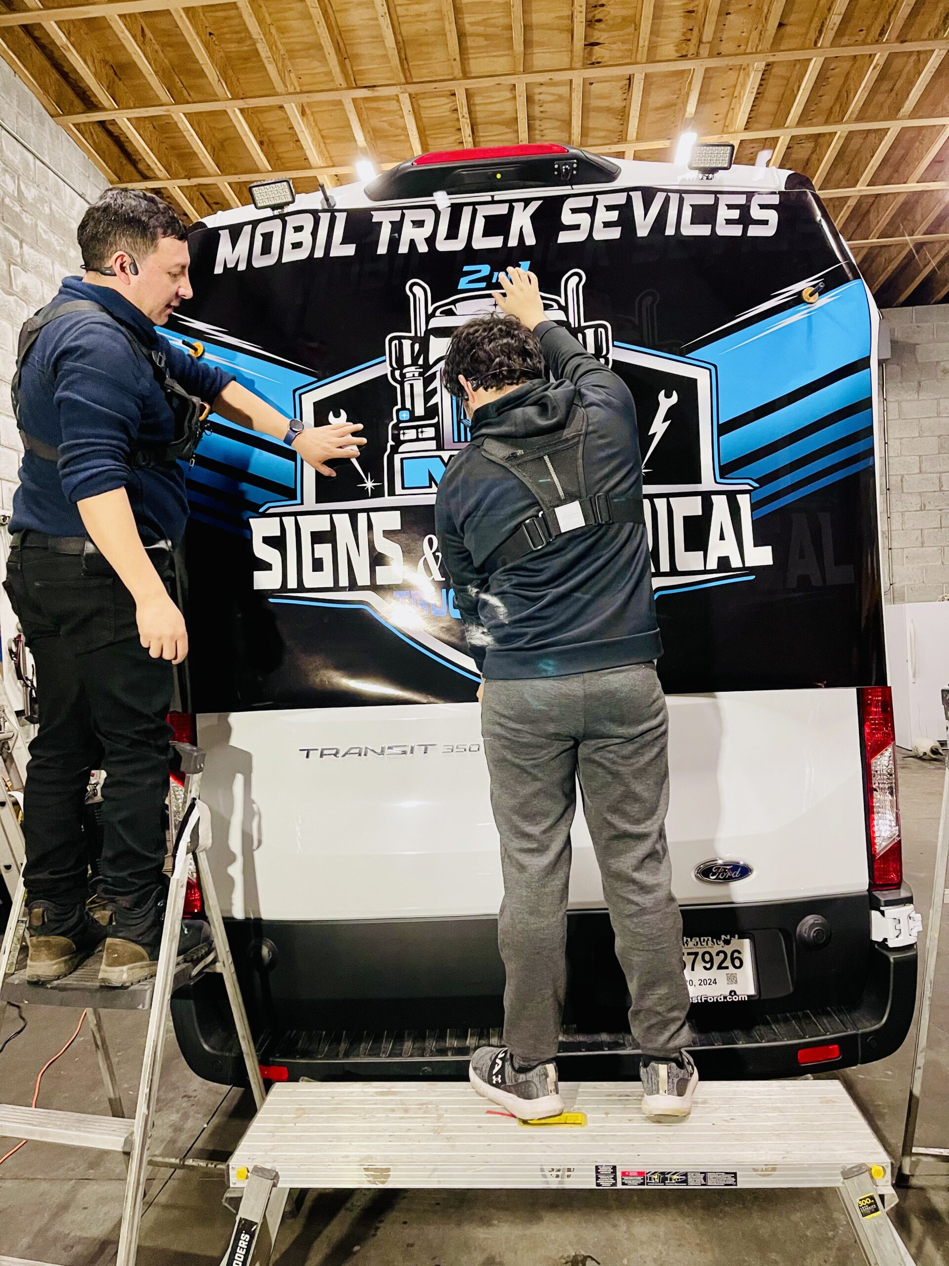 Mic Signs and Wraps